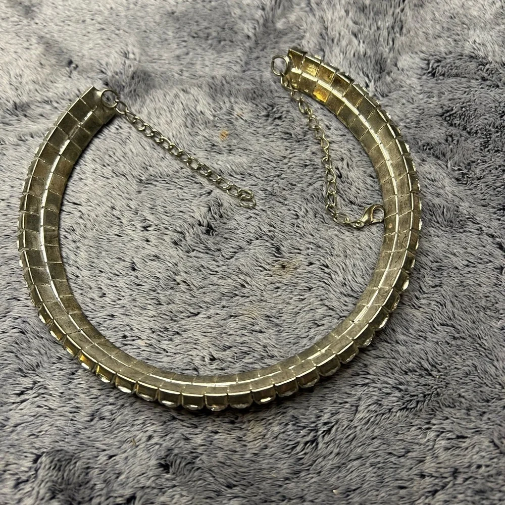 Vintage Single, Double and Triple Rows Rhinestone Choker Collection
